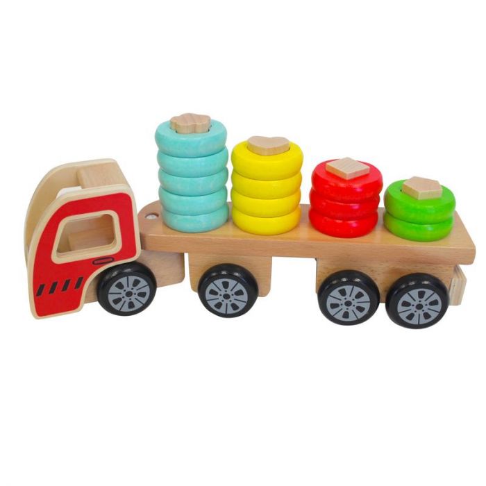 Discoveroo Truck Sort N Stack Wooden