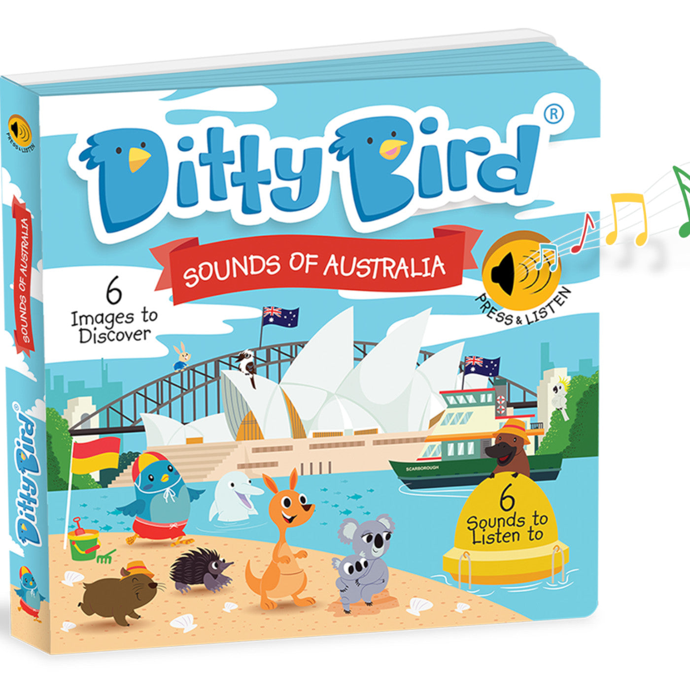 Ditty Bird Sounds of Australia Board Book 3