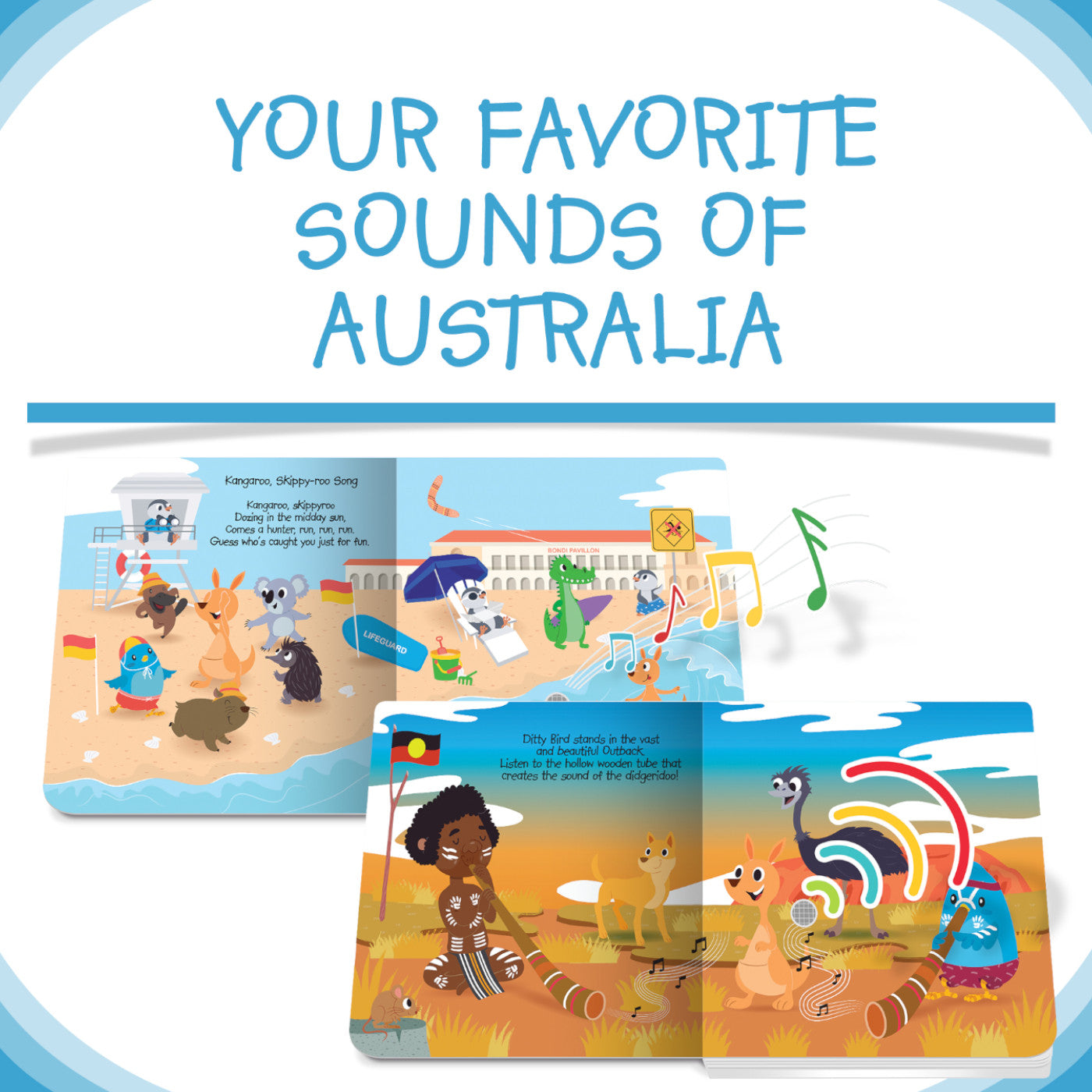 Ditty Bird Sounds of Australia Board Book 2