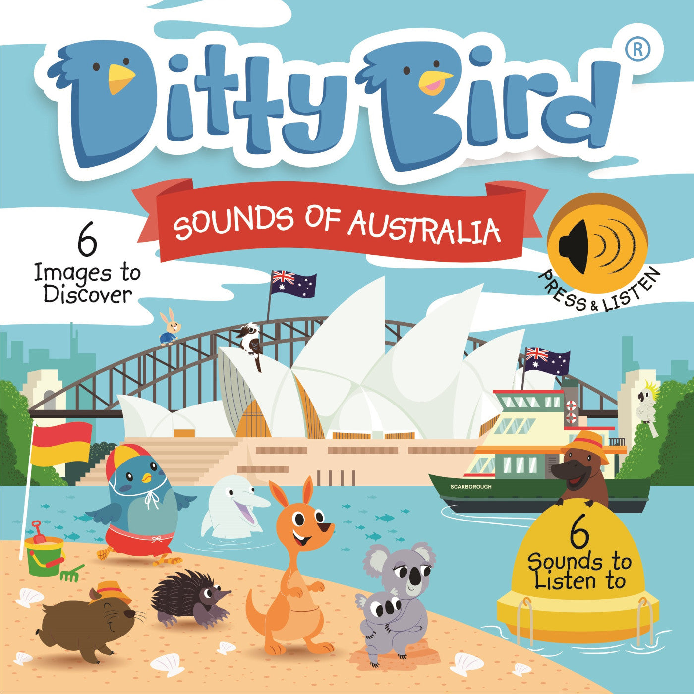 Ditty Bird Sounds of Australia Board Book