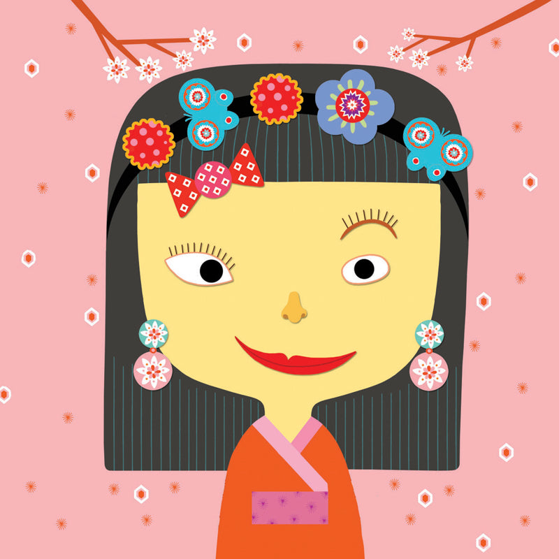 Djeco Create with Stickers 2