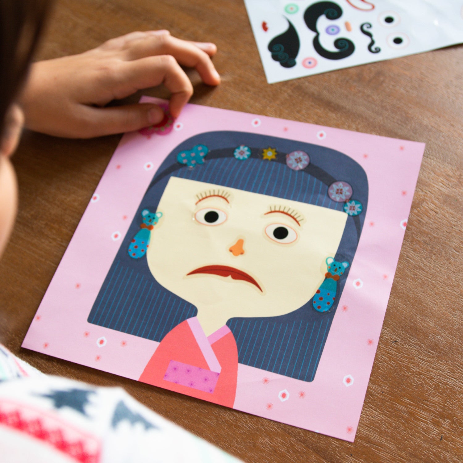 Djeco Create with Stickers 7