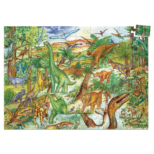 Djeco Puzzle Dinosaurs Observation 100pcs