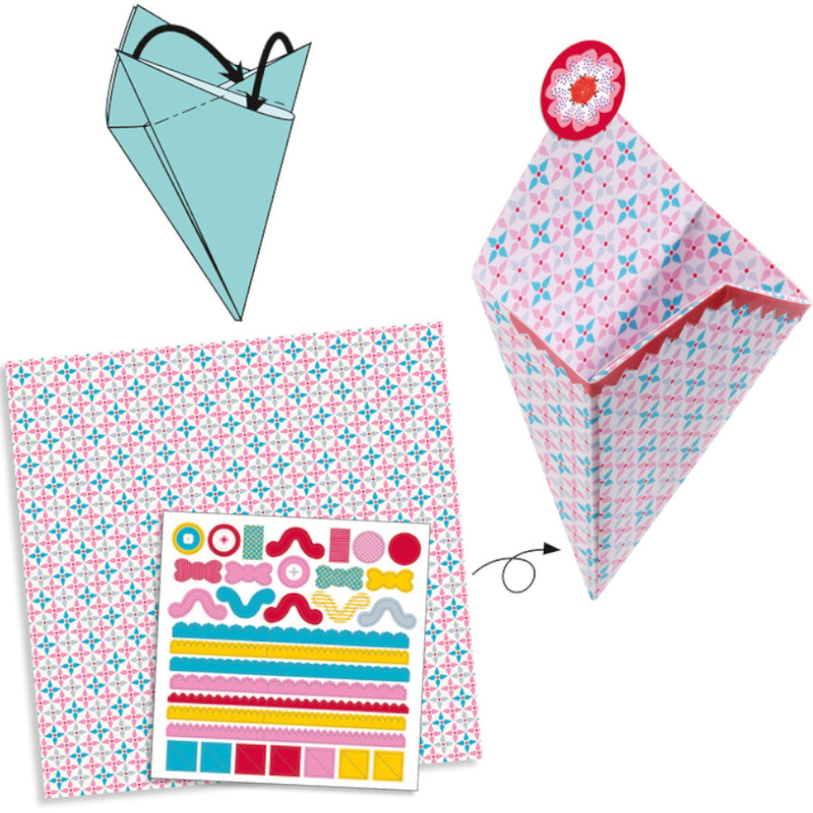 Djeco Origami Small Boxes 2