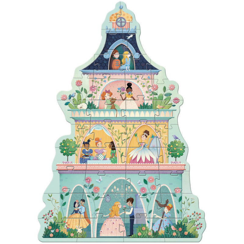 Djeco Puzzle Giant Princess Tower 36pc 1