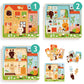 Djeco Puzzle Rabbit Cottage 3 Layers