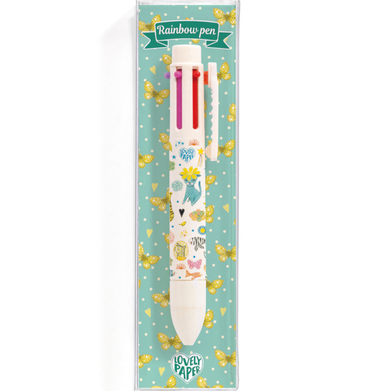 Djeco Rainbow Pen Elodie 6 Colours 1