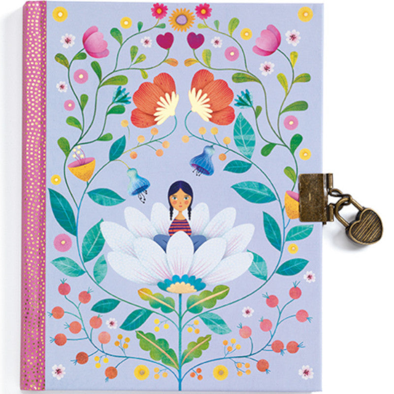 Djeco Secret Notebook Marie with Lock and Key