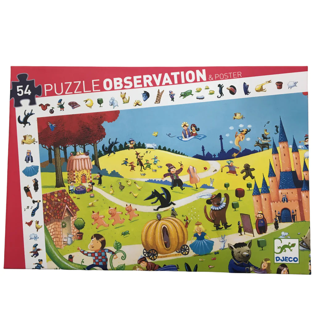 Djeco Puzzle Observation Tales 54pc