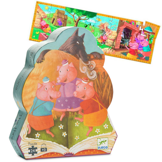 Djeco Puzzle Three Little Pigs