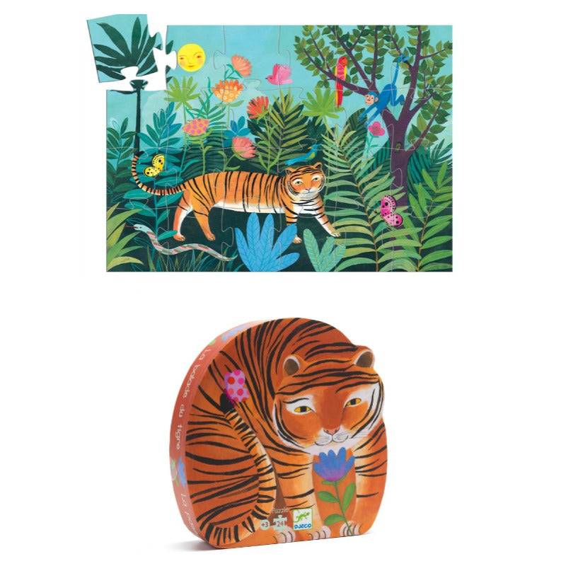 Djeco Puzzle The Tiger's Walk 24pc