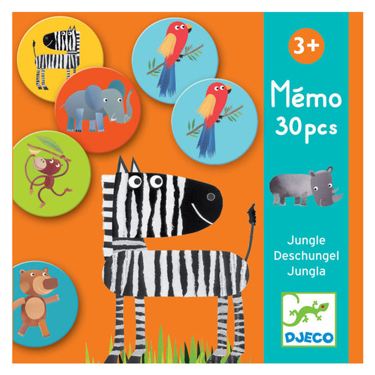 Djeco Memory Game Jungle - K and K Creative Toys