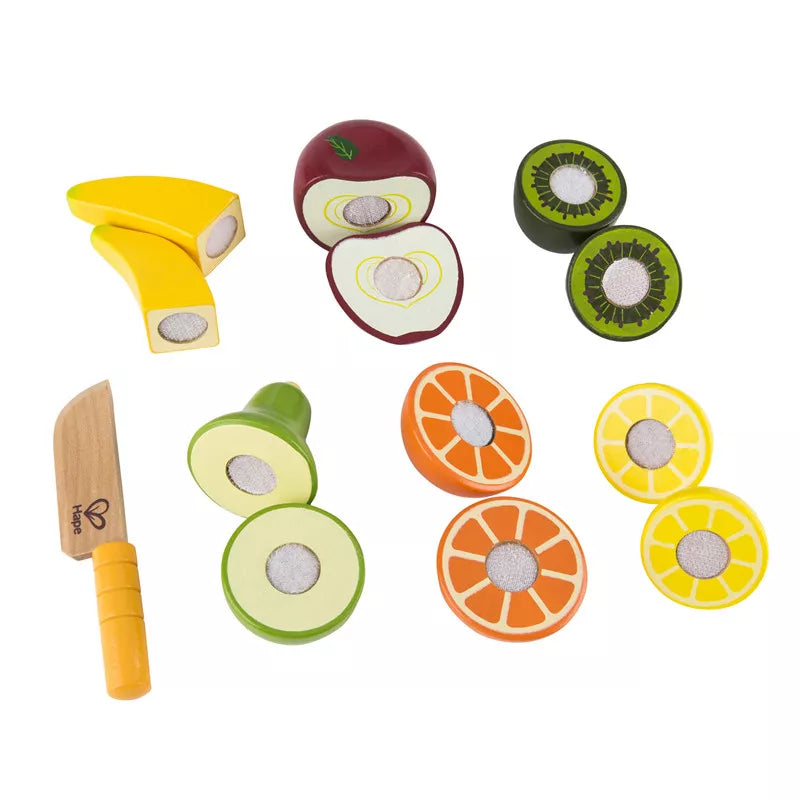 Hape Fruit Seasons Best Fresh Wooden 7pc