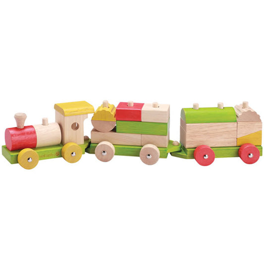 EverEarth Sorting Train Blocks Wooden