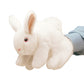 Folkmanis Puppet White Bunny Rabbit