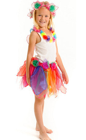 Fairy Girls Dress Up Pixie Skirt Rainbow - K and K Creative Toys