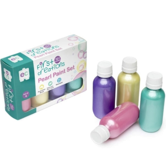 First Creations Paint Set Pearl 4