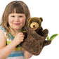Folkmanis Hand Puppet Bear in Tree Stump 2