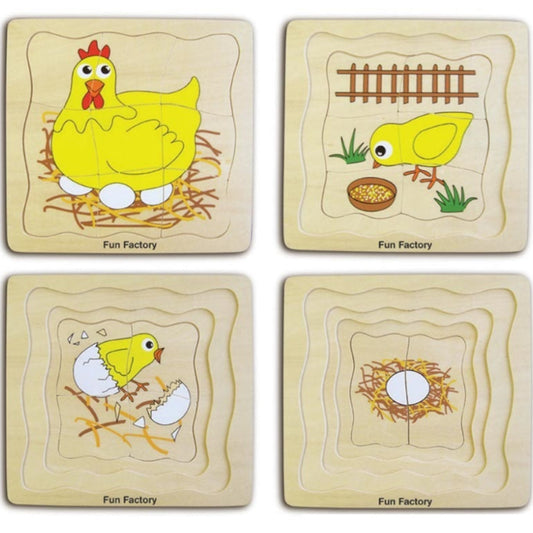 Fun Factory Layer Puzzle Chicken