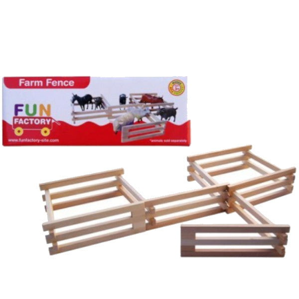 Fun Factory Farm Fence Wooden