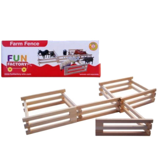 Fun Factory Farm Fence Wooden