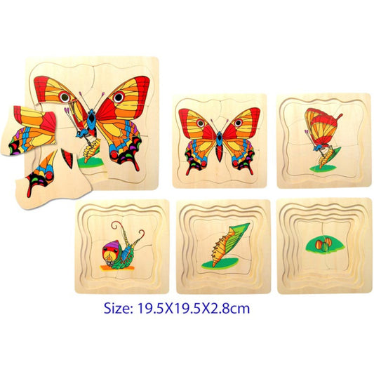 Fun Factory Puzzle Butterfly Layered 5 Layers