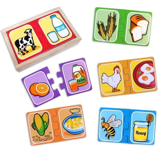 Fun Factory Puzzle Make a Pair - K and K Creative Toys