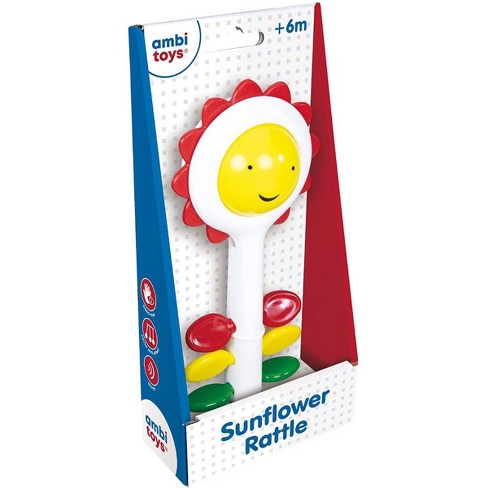 Ambi Sunflower Rattle - K and K Creative Toys