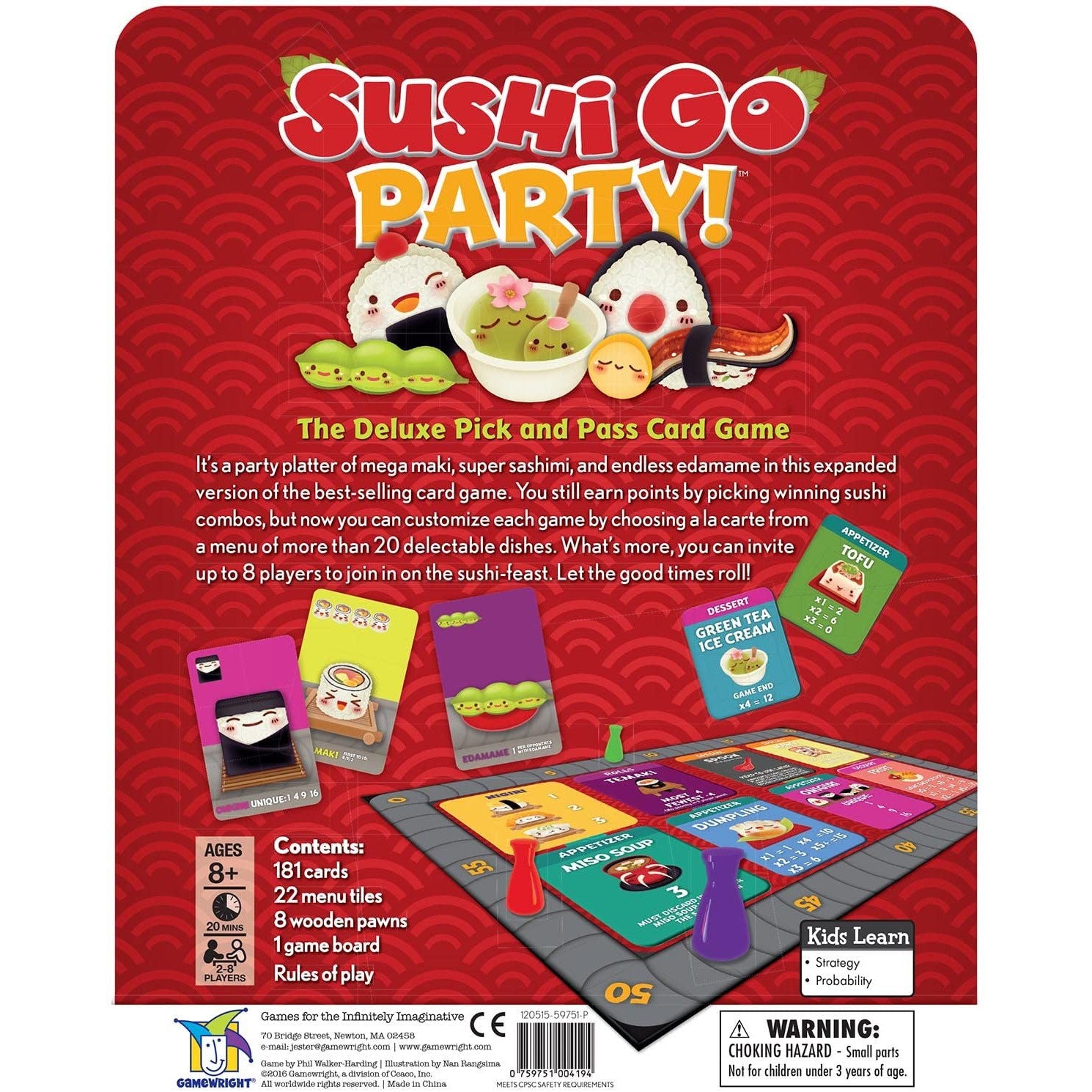 Gamewright Sushi Go Party! 1