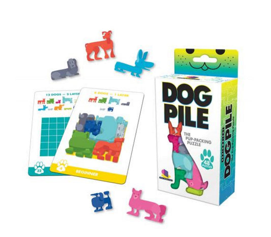 Gamewright Dog Pile Puzzle Game - K and K Creative Toys