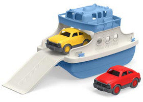 Green Toys Ferry Boat with 2 Mini Cars