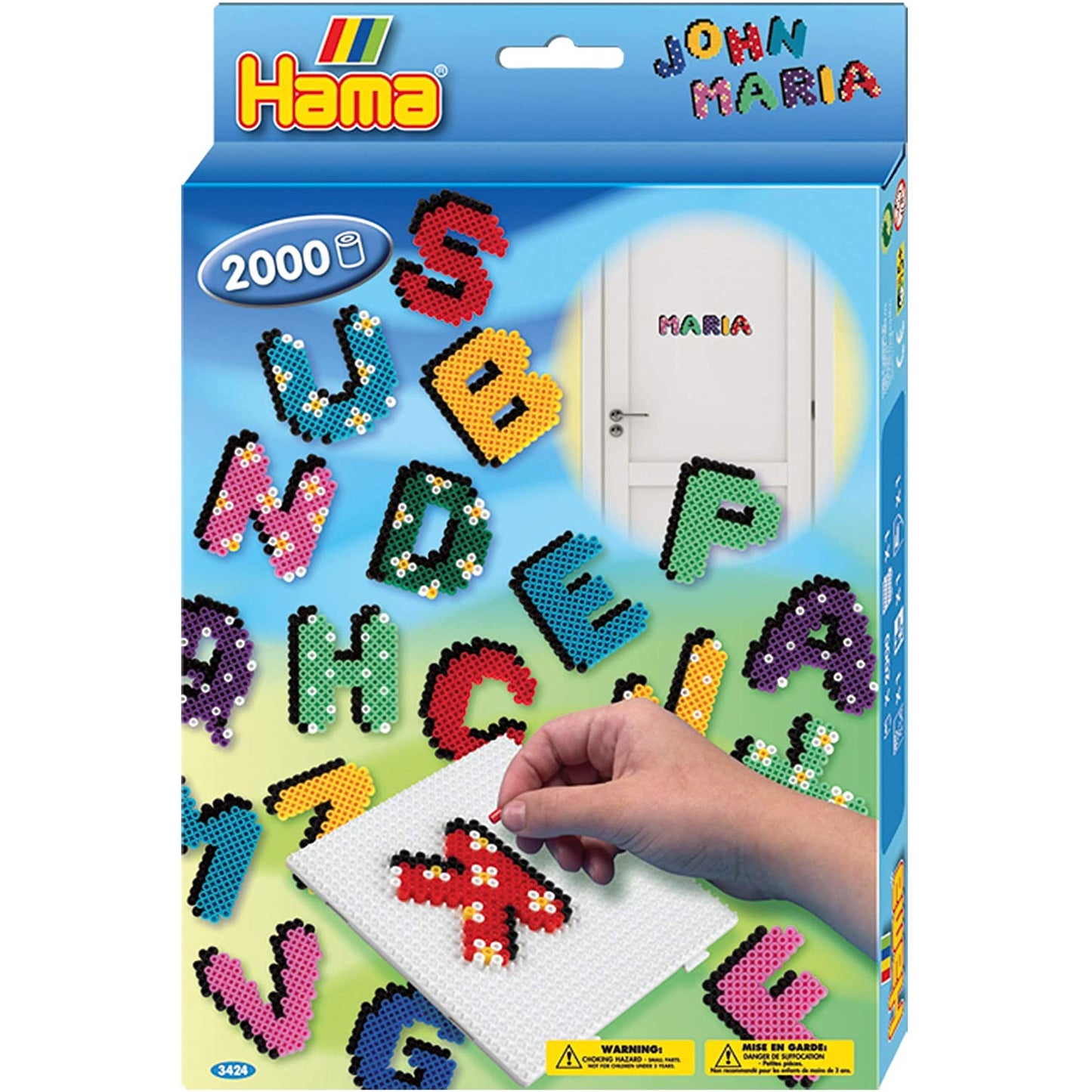Hama Letters and Numbers 2000 Beads