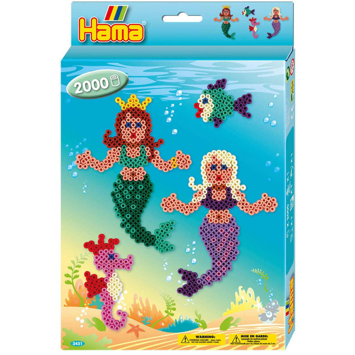 Hama Box Mermaids