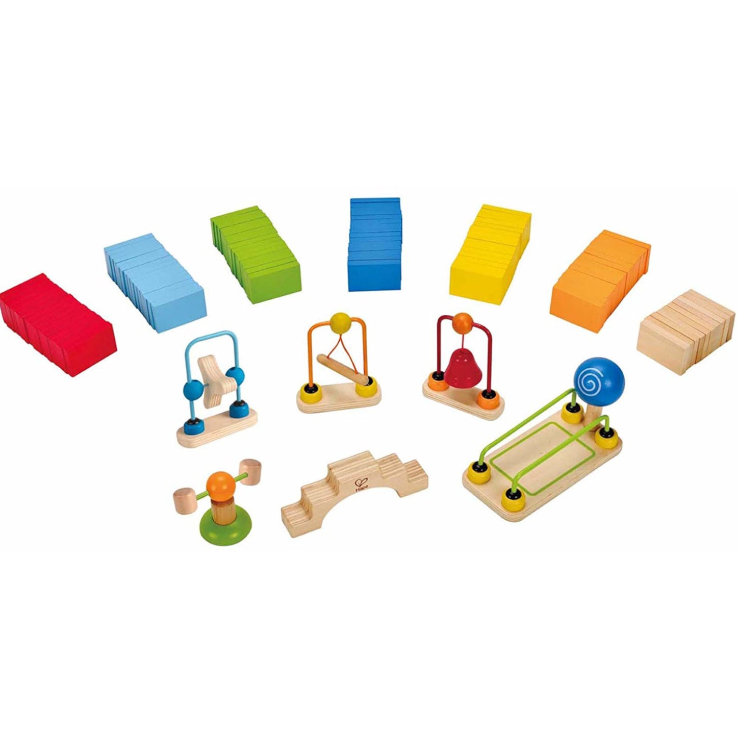Hape Dynamo Dominoes Wooden 107pc 2