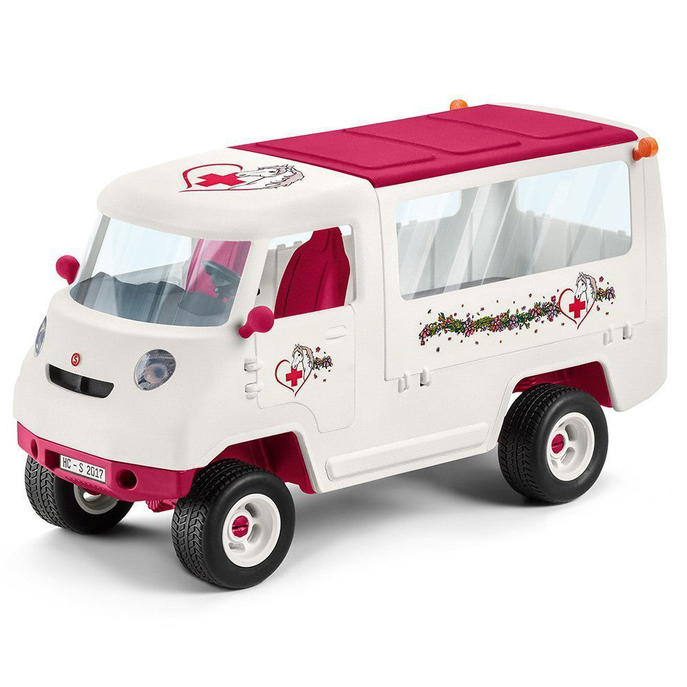 Schleich Mobile Vet with Hanoverian Foal 4