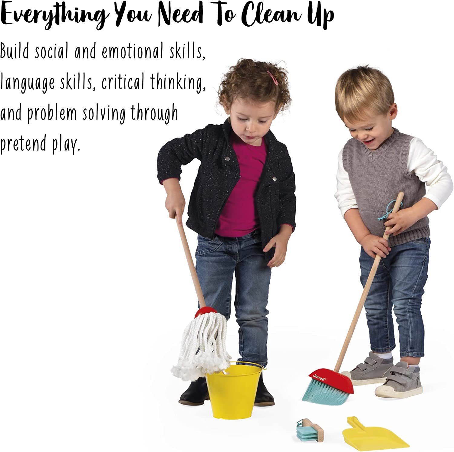 Janod Cleaning Set 5pc 3