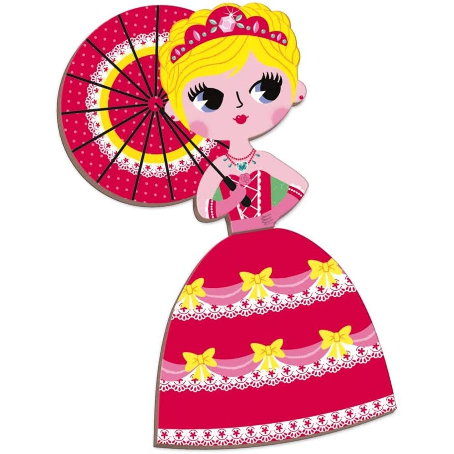 Janod Magnetibook Princess 55 Magnets 4