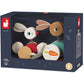 Janod Pull Along Rabbits Wooden