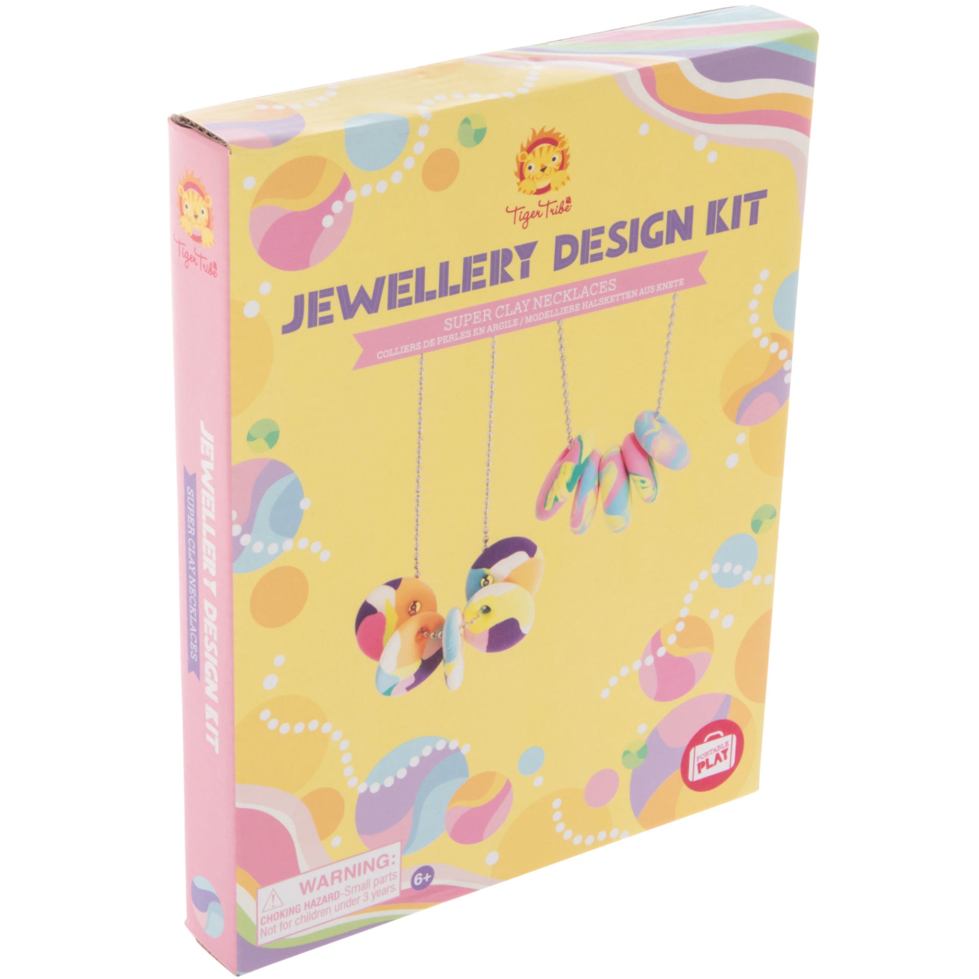 Tiger Tribe Jewellery Design Kit Super Clay Necklaces
