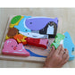 Kiddie Connect Puzzle Sea Creatures Chunky Wooden 11pc 4