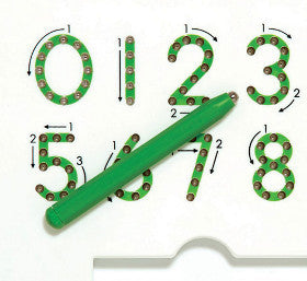 Kid O Magnatab Numbers 0 - 9 Tablet and Magnetic Pen