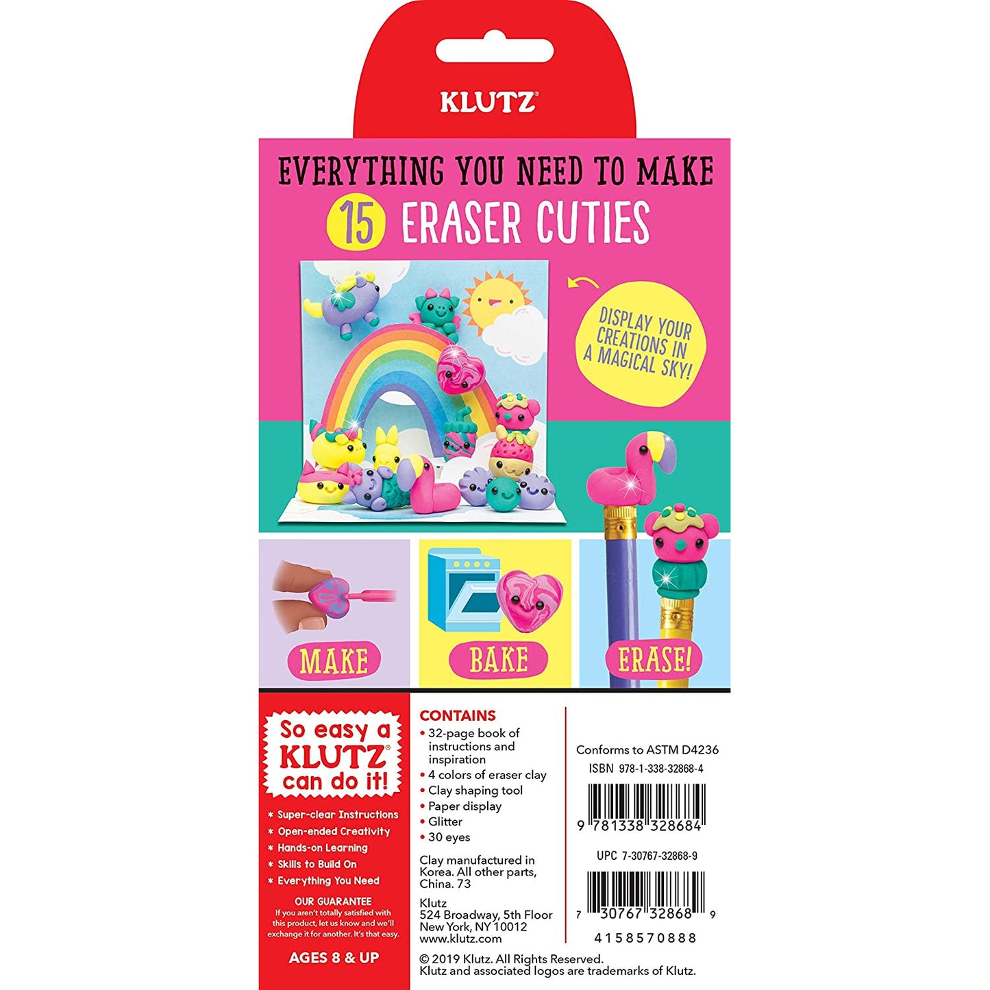 Klutz Make Mini Eraser Cuties 3