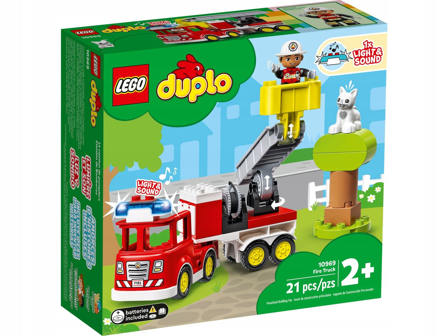 LEGO Duplo Fire truck and firemen