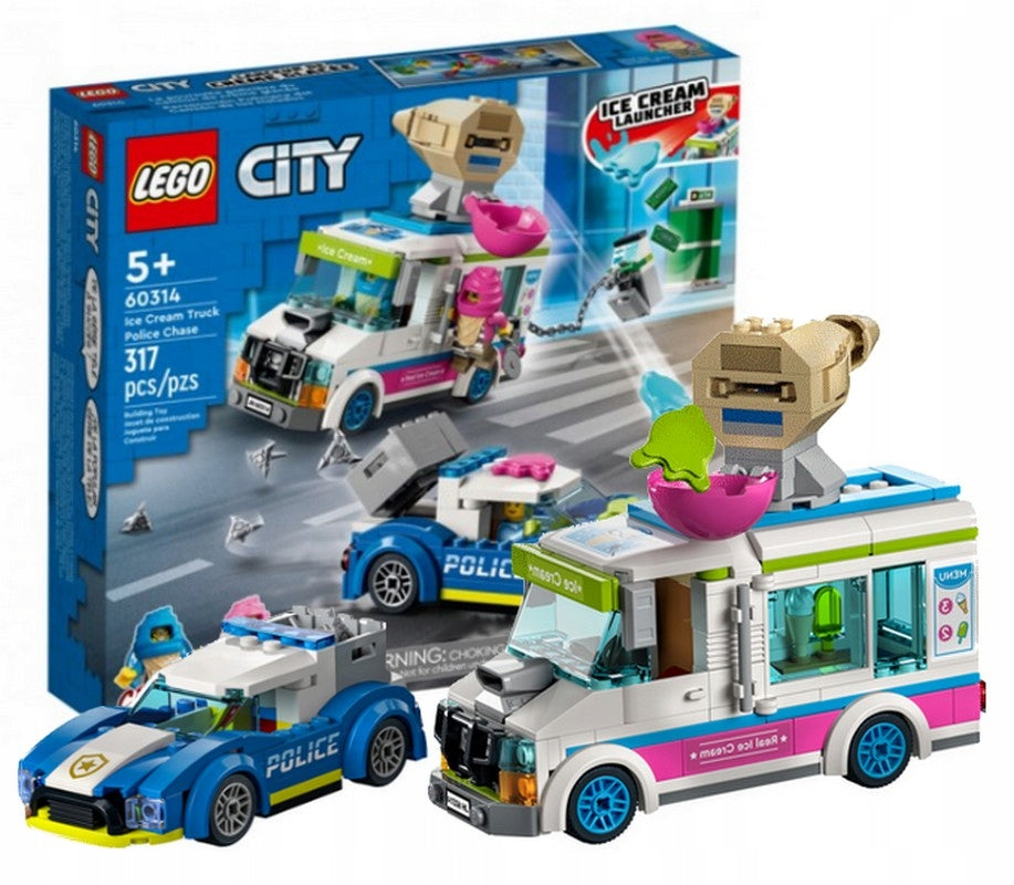 LEGO City Ice Cream Truck Police Chase 60314