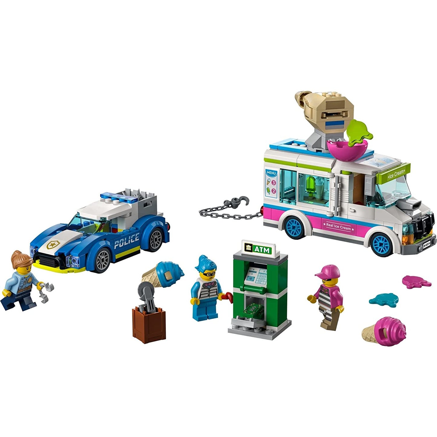LEGO City Ice Cream Truck Police Chase 60314 3