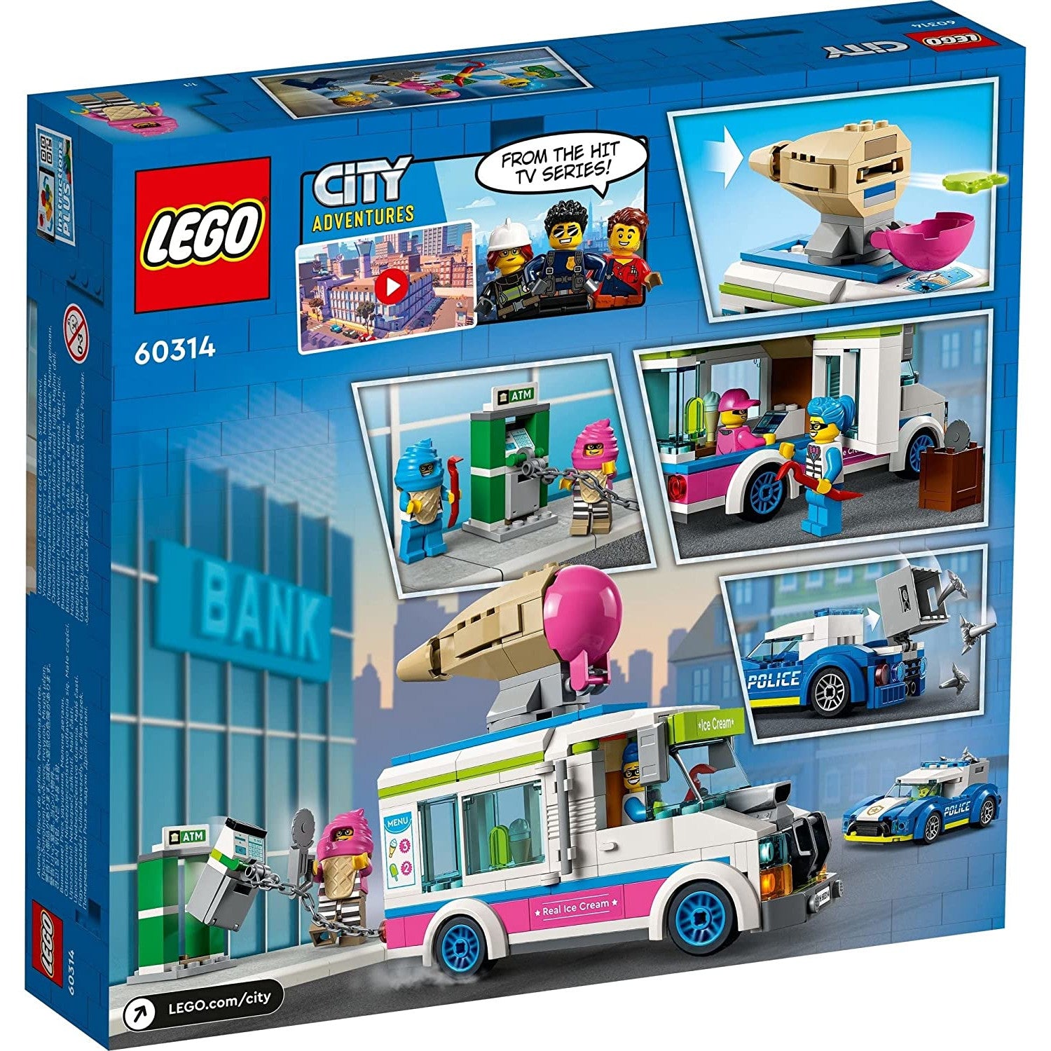 LEGO City Ice Cream Truck Police Chase 60314 5