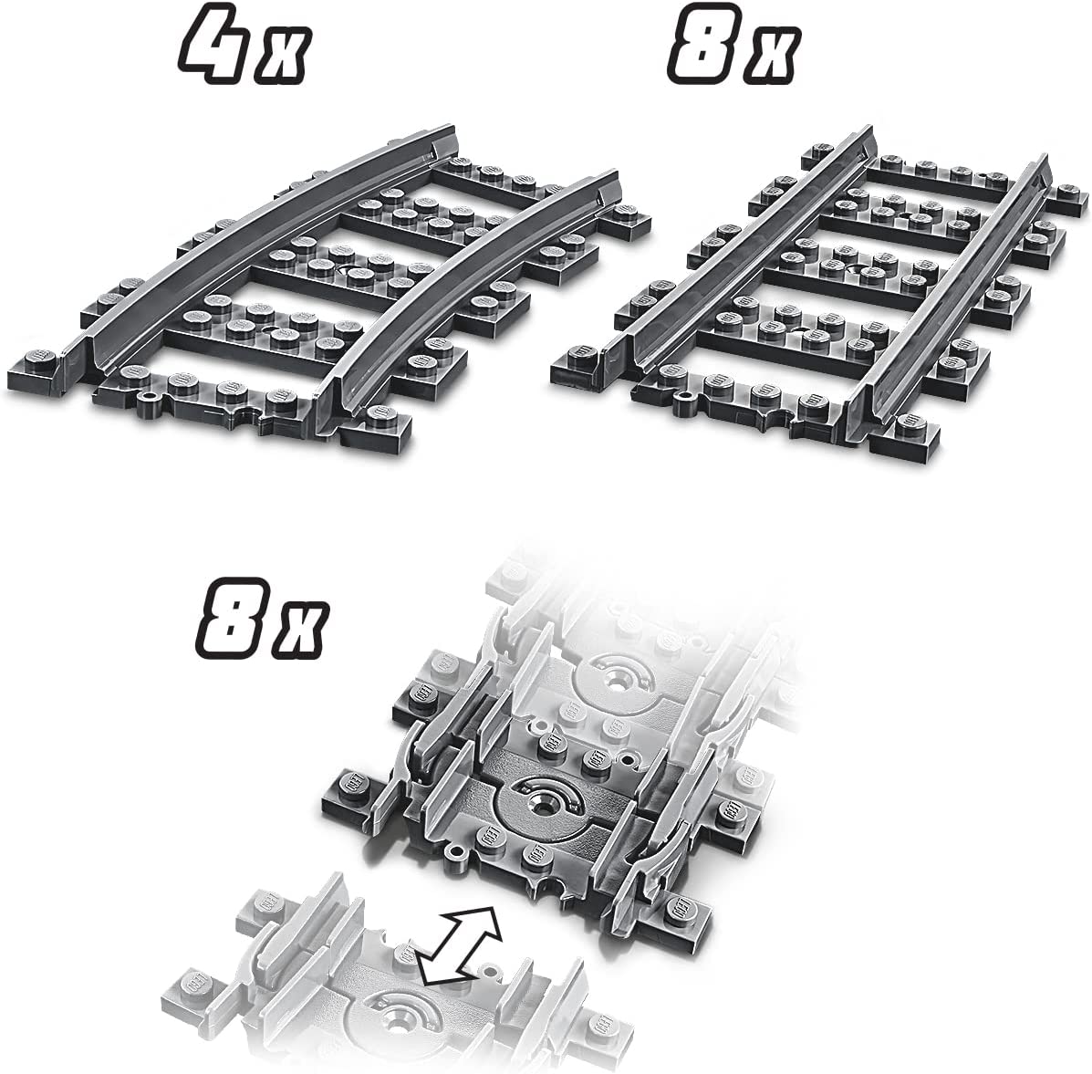 LEGO City Tracks 60205 1