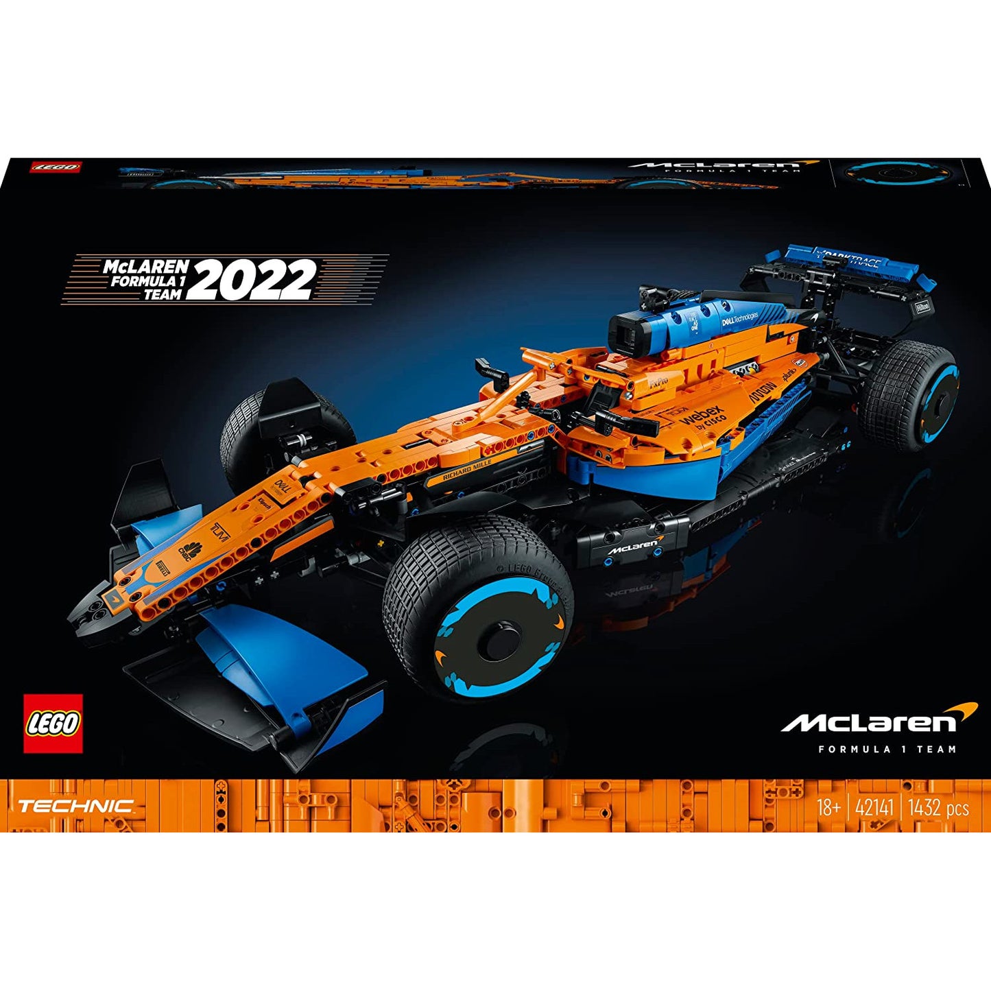 LEGO Technic McLaren Formula 1 Race Car 42141 2