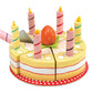 Le Toy Van Birthday Cake Vanilla Wooden