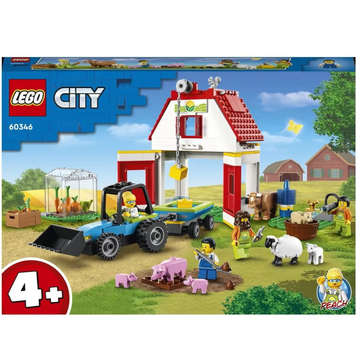 LEGO  City Barn and Farm Animals 60346